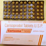 CariSomsa (Carisoprpodol) 350mg U.S.P. Tablets by Wallace Pharma India x 750 Blistered Tablets (Shipped USA To USA)